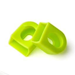 Bicycle Silicone Crank Cover Protector Silicone Sleeve Pedal Crankset Protective Case Mountain Road Bike Cycling MTB Accessories