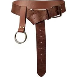 UYEE 2PCS PU Leather Medieval Belt with Sword Frog Sword Holder BeltsHalloween Pirate Sword Belt with Sword Sheath Belt