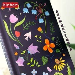Kinbor Original Undated Weekly Planner, Illustrated Hardcover Journal with Two Pages Per Week, Portable To-Do List Notebook Slim