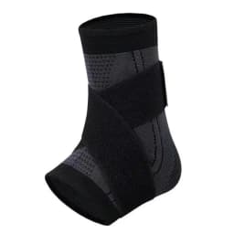 1Pcs Adjustable Ankle Brace Compression Sleeve, Arch Support & Foot Stabilizer, Elastic Wrap for Plantar Fasciitis, Achilles