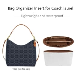 Bag Organizer Insert For Coach Laurel31 Lightweight Bag Insert Storage Waterproof Dupont Paper Bag Support Bag Accessories