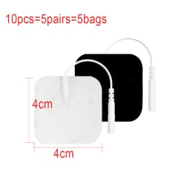 10/20pcs Tens Muscle Electrostimulator Patches EMS Body Massager Low Frequency Massage Pads Replacement Electrodes Pads