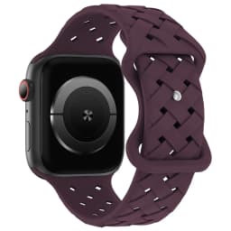 Silicone Strap For Apple Watch Band 44mm 45mm 40mm 49mm 46mm 42mm Braided bracelet correa iwatch Series 9 10 11 7 SE 6 8 Ultra 3
