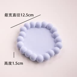 Plaster Tray Rings Storage Plate Photo Props Nail Jewelry Display Matte Decorative Pieces