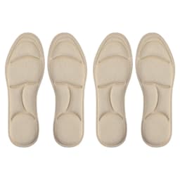 4PCS 5D Massage Memory Foam Insoles Thickening Breathable Cushion Cushioning Comfort Suitable For High Heels Insoles