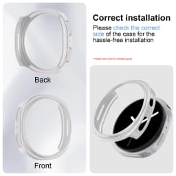 Cover Case For Samsung Galaxy watch 9/8 classic 46mm 40mm 44mm Screen Protector PC Hollow Bumper shell Galaxy watch 8 Protective