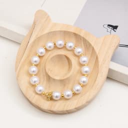 Wooden Beading Design Board Suitable Bracelet Display Stand For Jewelry Making Necklaces Crafts Tray Practical Display