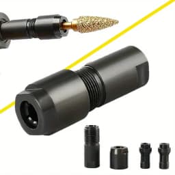 3/6mm Conversion Head Adapter To Straight Grinder Chuck Collet Adapter 100-type M10*1.5 Thread for Woodworking and Polishing