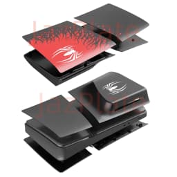 Pro Disc Edition Cover Spider Plastic Plates for New PS5 Pro Console Shell Panels Protective Replacement Faceplate PlayStation 5