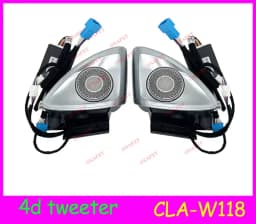 64-color Set For Mercedes-Benz A/CLA class W177 W118 LED Car Air Vent Turbine Outlet Nozzle Ambient Light Atmosphere Neon Lamp