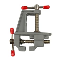 PHYHOO Aluminum Mini Table Clamp Small Bench Vice Jeweler Hobby Clamps DIY Mold Craft Repair Tool Portable Work Bench Screw Vise