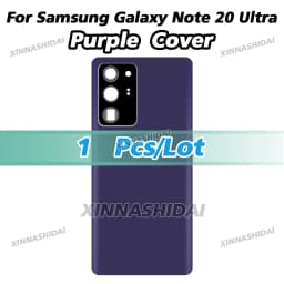 New Housing For Samsung Galaxy Note 20 Ultra Battery Back Cover Repair Assembly Replace Door Phone Rear Case and Camera Lens