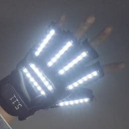 High Quality Gloves 6 Neon Light Colors For Choice Adult Decorative Mittens Performance Dance Costumes Gloves Glow In The Dark