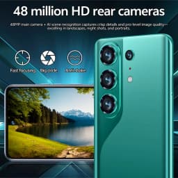 K-Touch Hot S26 Ultra 22G+2TB Smartphone Android 15 Cell Phone 7.3HD Mobile Phones 5G Dual SIM 8000mAh 16+48MP Camera Cellphones