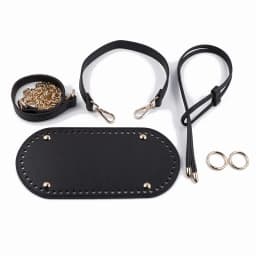 1Set Handmade Handbag Bag Set Leather Bag Bottoms With Hardware Package Accessories HandBag Shloulder Straps DIY Women Backpack