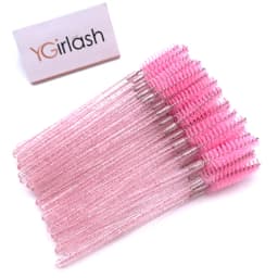 50/10 PCS/Pack Disposable Eyelash Swab Mini Individual Lash Applicators Mascara Brush Eyelashes Extension For Maquillaje Makeup