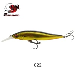 ESFISHING Wobble Hard Lure NAHAN 75mm 7.1g 0-2.4 Dive Fishing Baits Flow Floating Minnow Isca Artificial