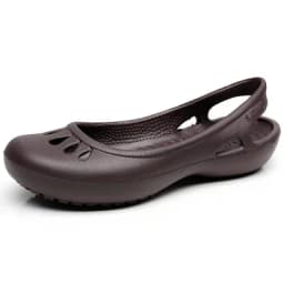 Summer Lightweight Non-Slip Hole Shoe Women's Flat Sandals Nurse Shoes Casual Jelly Beach Shoes Female Waterproof Flip Flops