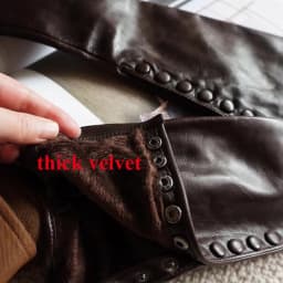 Ladies' Winter Warm Touchscreen Korean Medium-length Leather Gloves with Velvet Lining Women 45 cm Long Single-breasted Luvas