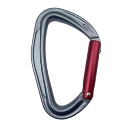 CLIWIZ SGM7118 Curved D- Straight UIAA CE Certified Climbing Carabiner 23kN 7075 Aluminum Carabiner Climbing Safety Snap Hook