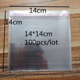 Wholesale 4x6-14x14cm Various Models Resealable Poly Bag Transparent Opp Plastic Bags Self Adhesive Seal Jewellery Making Bag..