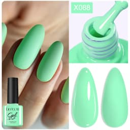 LILYCUTE 7ml Base Nowipe Top Coat Soak Off UV LED Gel Nail Polish Reinforcement Gel Semi Permanent Multifunction Gel Varnishes