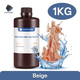 ANYCUBIC Water-Washable Like ABS Resin 3.0 For LCD 3d Printer 405nm Resin Quick Curing SLA 3d Printing Materials For Photon Mono