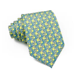 Soft Men's Imitation Silk 52 Colorful 8cm Lines Geometric Patterns Leisure Tie Business Party Gentleman Necktie Accessories Gift