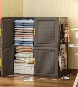 Aesthetic Display Wordrobe Partitions Dressing Rooms Space Saving Storage Waredrobe Organizer Women Vestidores Home Furniture