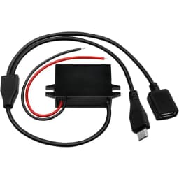 12V 24V 36V 48V 60V 72V to 5V 3A 15W DC to 11-90V to 5V USB Converter with Type C and Micro USB Output Power Adapter Converter