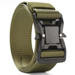 Plus Large Long Size 125 140 160 180cm Men's Belt Canvas Multi-functional Tactical Quick Release Magnetic Alloy Buckle Waistband