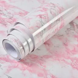 Kitchen DIY Self-Adhesive Waterproof Oil-proof PVC Wall Stickers Cabinets Countertop Wallpaper Bathroom Desktop Renovation Films