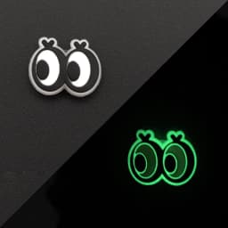 1PCS Luminous Shoe Charms Set for Clog Sandals Decoration DIY Shoe Charm Pins for Men Women Kids Letters Rainbow Food