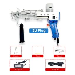 Tufting Gun 2 IN 1 Electric Carpet Tufting Gun Can Do Both Cut Pile and Loop Pile Hand Gun Carpet Weaving Flocking Power Tools