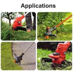 Spool & Line For Black & Decker GH400 GH500 GH600 GH900 GH912 Lawn Mower Replacement Parts Lawn Mower Garden Tool