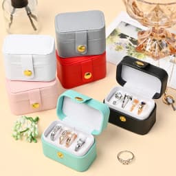 1Pcs Lovely Velvet Jewelry Box Container Wedding Ring Box for Earrings Necklace Bracelet Display Gift Box Holder 8 styles