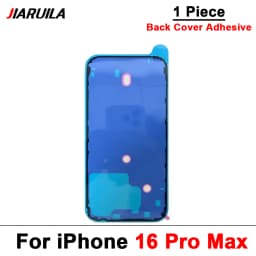 1Pcs，Back Cover Glass Housing Waterproof Seal Sticker For iPhone 14 Plus 15 16 Pro Max 17 Air Phone Repair Tape Parts