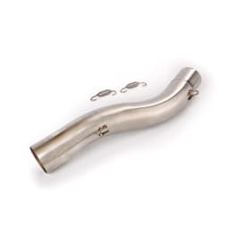 For Ducati Scrambler 800 821 Motorcycle Exhaust System Middle Connect Link Pipe Section Tube 51mm Muffler Baffler With DB Killer