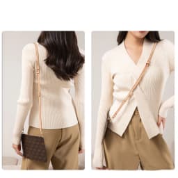 Customized Leather Bag Strap Adjustable Shoulder Bag Strap Women Handbag Belt Crossbody Bag Straps Accessories