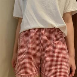 Y2k Shorts Womens Plaid Ruffle Lounge Shorts Gingham Print Casual Pajama Shorts Cute Striped Checkered Sleep Pj Bottom