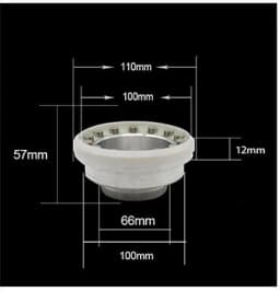 Full Set of Ceramic Knife Ring Accessories for Pad Printing Machine Ceramic Oil Cup