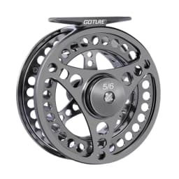 Goture 3/4 5/6 7/8 9/10 WT Fly Fishing Reels CNC-machined Large Arbor Fly Reel 2+1BB 1:1 For Trout Pike Carp Fishing Accessories