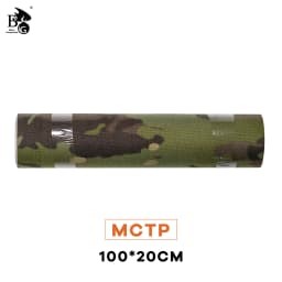 Mc Tropic Self-Adhesive Camo Wrap Roll – Reusable No-Residue Tape for Airsoft, Optics, Knives & Tactical Gear