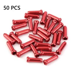 50 PCS Bicycle Cable End Caps Bike Wire End Caps Brake Derailleur Shifter Cable Tips Crimps MTB Bike Bicycle Accessories