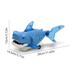 Electric Multi-directional Swaying Shark Color-changing Music Light Artificial Animal Toy Electronic Pets Toys for Boys Gifts