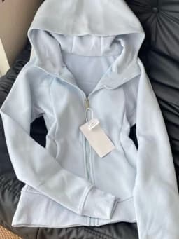 New Korean Fashion Solid Slim Coat Woman Long Sleeve Autumn Retro Design Hooded Sweatshirts Female Casual Sports Warm Outfits