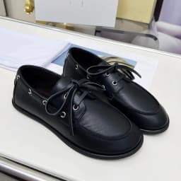 2026 New Women's Flat Loafers Retro Round-Toe Mary Janes Women Shoes Large-Size Genuine Leather Comfortable Loafers Female