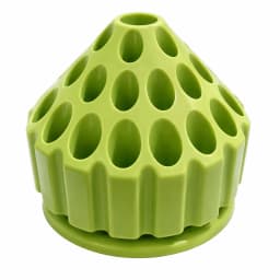 TOKTOS 35/116 Hole Rotary Tool Storage Box 360° Grinding Head Burr Drill Bit Polishing Accessory Organizer for Jewelry Tools