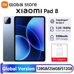 Global Version Xiaomi Pad 8 13MP Camera 11.2' 144Hz Display Mi Tablet Snapdragon® 8s Gen 4 CPU 9200mAh 45W Turbo Charging