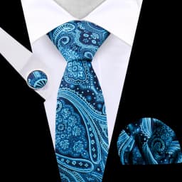 Business Tie For Men Set Necktie Cufflink Classic Handkerchief Suit For Wedding High Quality Stripe Tie Set Formal Gravata Gift
